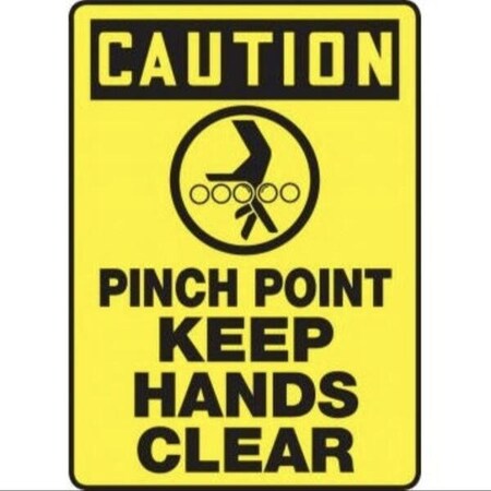 Accuform OSHA CAUTION SAFETY SIGN PINCH POINT MEQM691XV